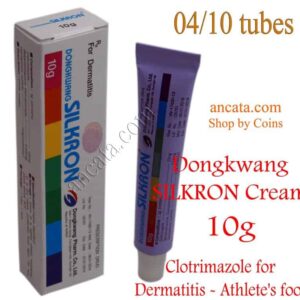 Dongkwang-Silkron-Cream-10g-for-treating-bacterial-infections-fungal-infections-itching-atopic-dermatitis-seborrheic-dermatitis-and-contact-dermatitis-ancata-free-ship